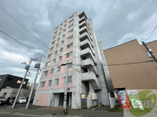 建物外観　札幌市東区北１３条東「レガート東区役所前Ａ棟」