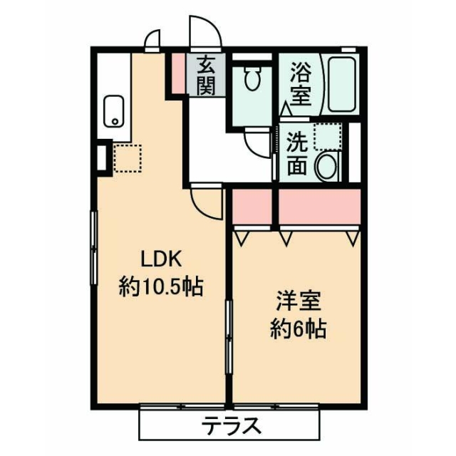 クレドールの間取り