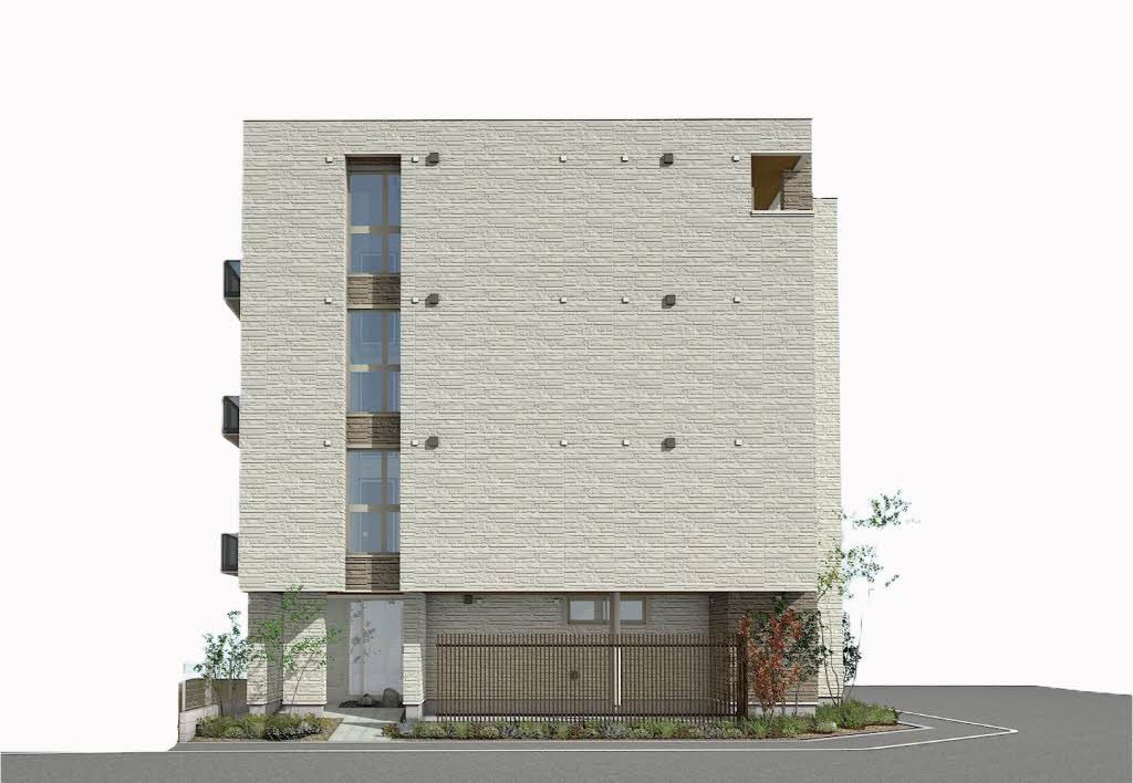 建物外観　完成予想図