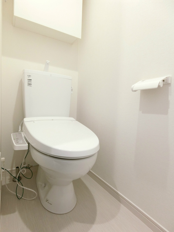 トイレ　ゆったりとした空間のトイレです