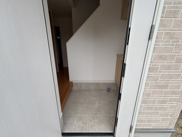 玄関　ゆったりとした玄関です