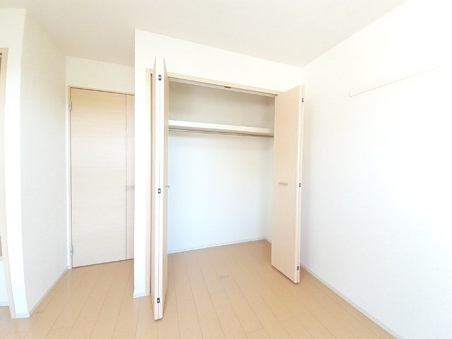 収納　たっぷりとした収納スペースです