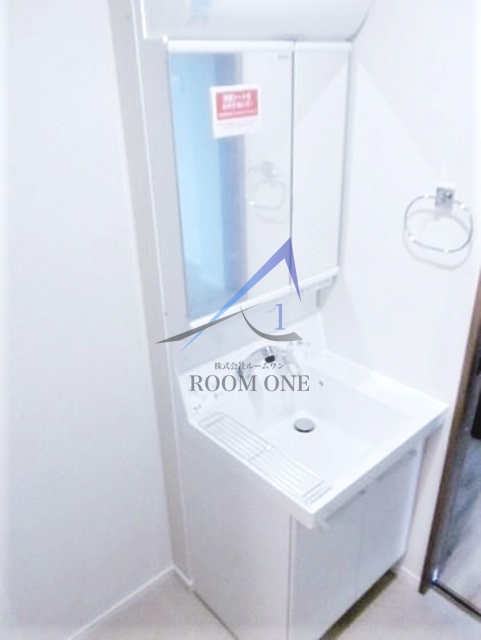 洗面設備　洗面台です。