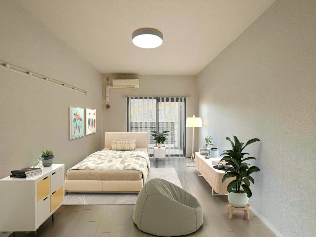 居室・リビング　バーチャルモデルルーム　※反転タイプ