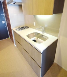 キッチン　便利な2口ガスコンロシステムキッチン♪