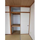 収納　たっぷりとした収納スペースです