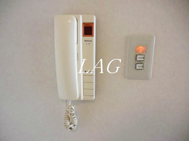 セキュリティ　インターフォンです。