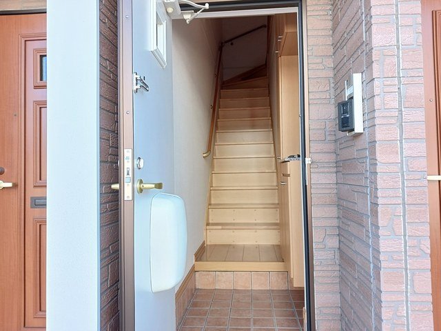 玄関　ゆったりとした玄関です