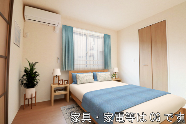 居室・リビング　洋室（家具・家電等はＣＧです）
