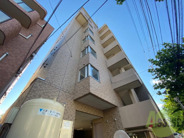 建物外観　札幌市中央区北１２条西「ターフサイド桑園」