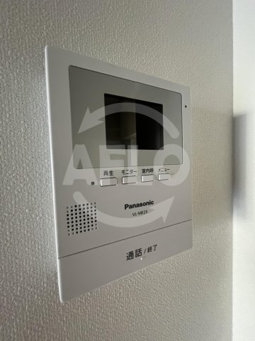 セキュリティ　白百合グランドシャトー　TVモニター付きインターホン