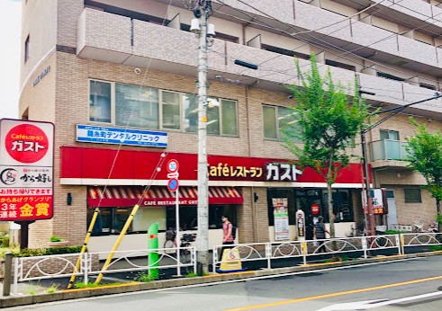 飲食店　ガスト 錦糸町北口店(から好し取扱店)（飲食店）まで257m