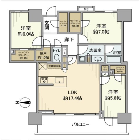 幕張ベイパークスカイグランドタワー_間取り_0