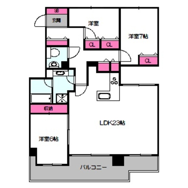 DO鶴見の間取り写真