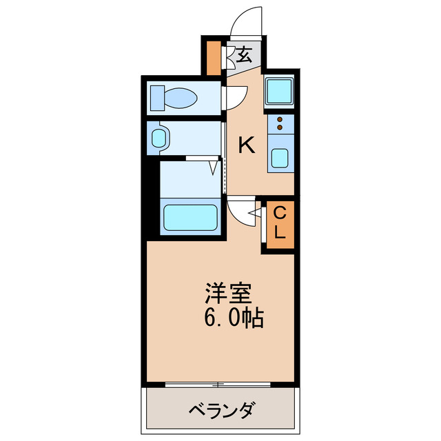 エステムコート名古屋新栄アクシスの間取り写真