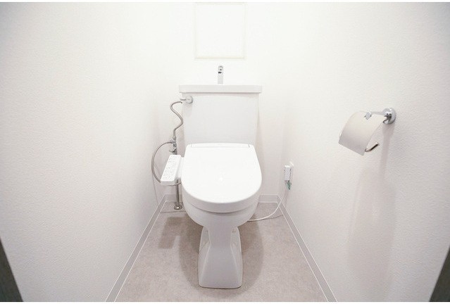 トイレ　落ち着いた色調のトイレです♪