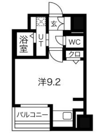 ラナップスクエア難波南の間取り写真