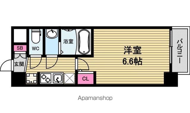 セレニテ谷四の間取り写真