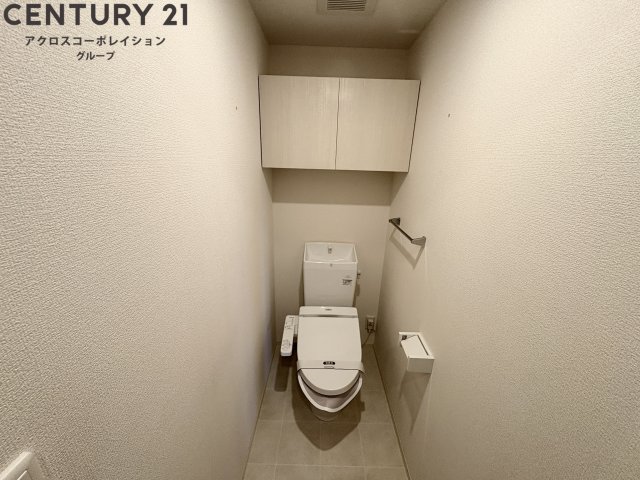 トイレ　ゆったり落ち着けるトイレです