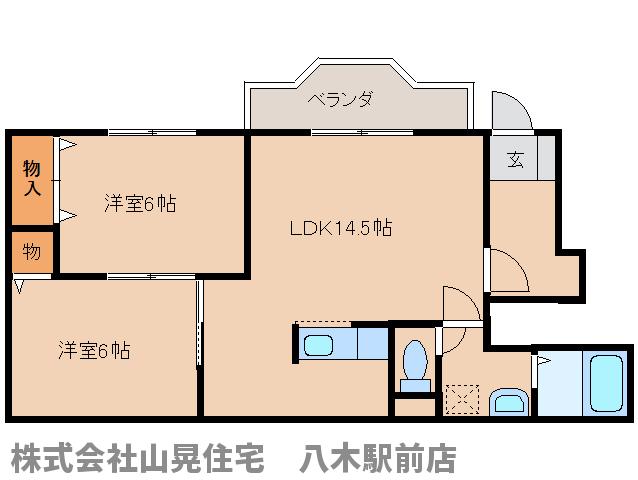 ガレリアの間取り写真