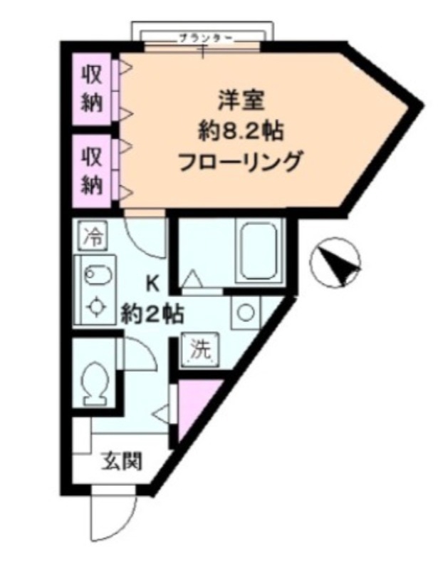 モンテピアIIIの間取り写真