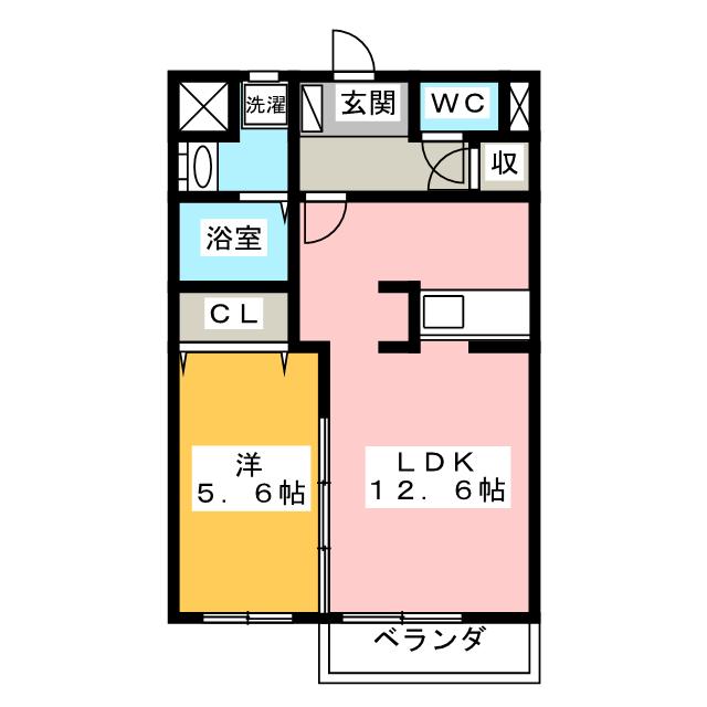 SurplusLuceR&AIIIの間取り写真