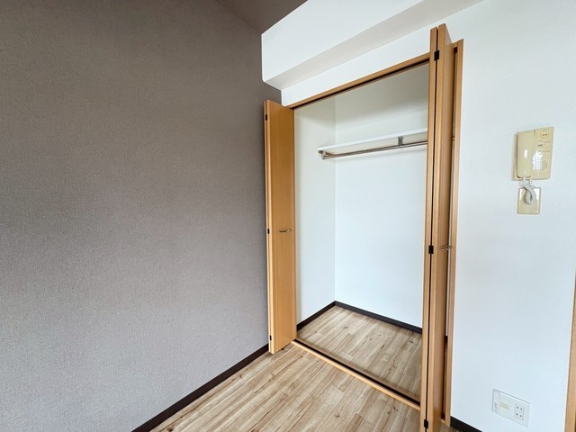 収納　写真は違う号室です。