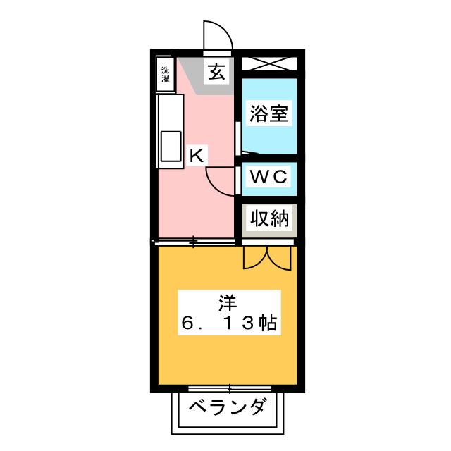 聖ハイツまいむIIの間取り写真