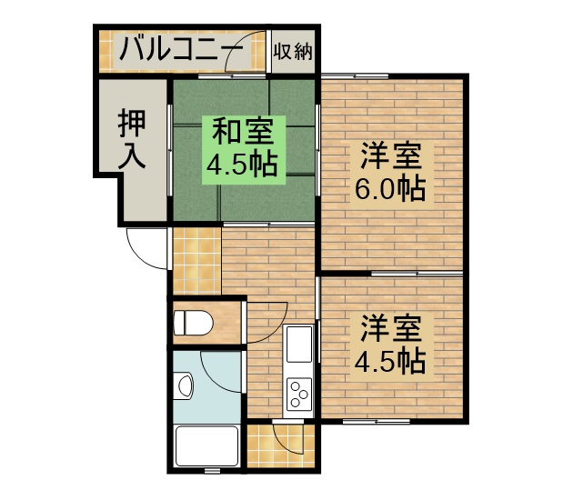 ISE伊勢住宅 綾園7605の間取り写真