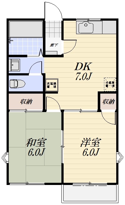 ルミエールＡ棟の間取り