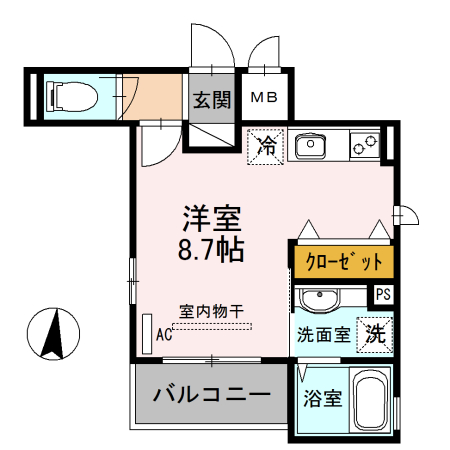 サニーシティーの間取り