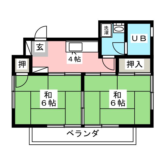 新座ガーデンの間取り