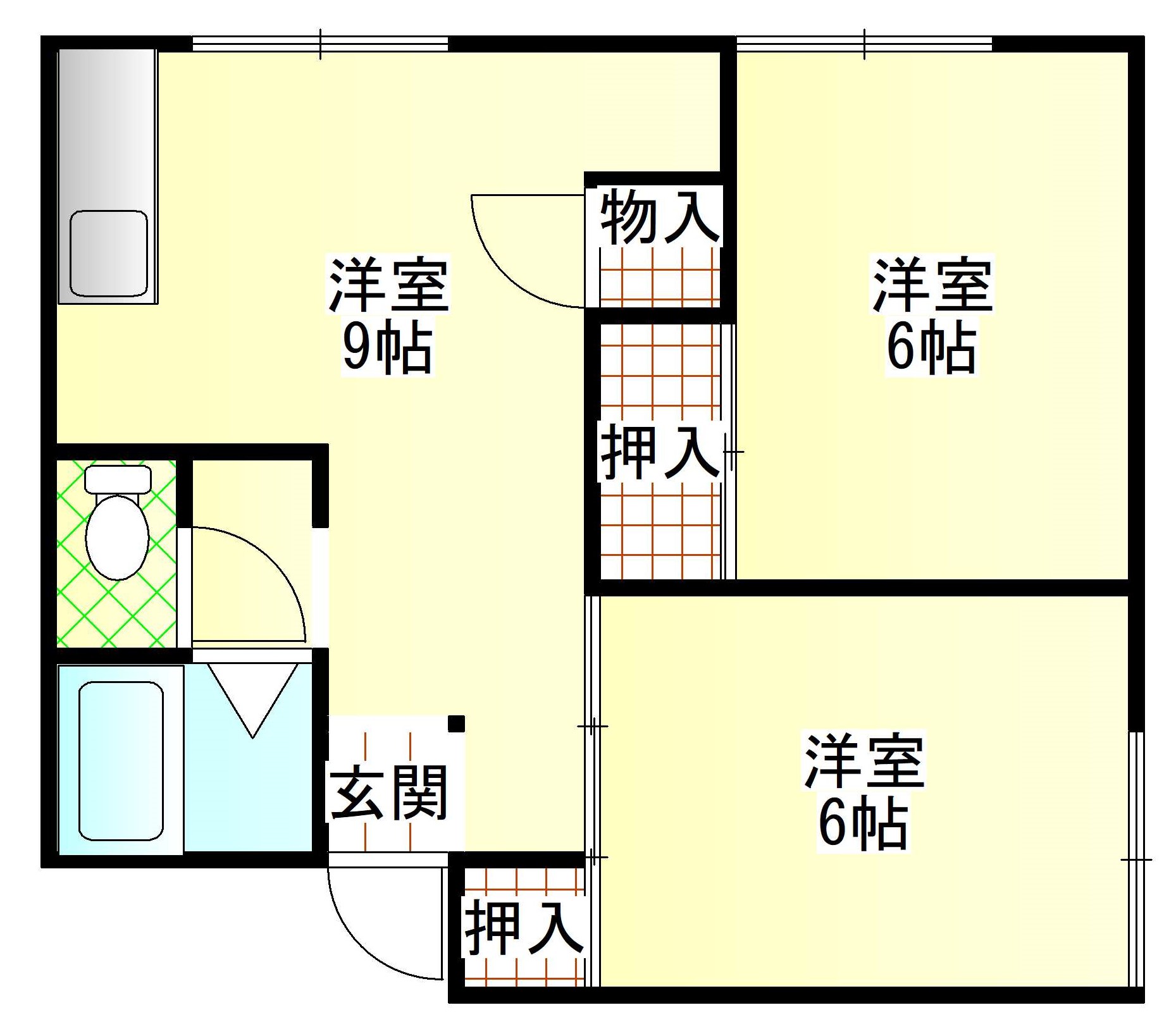 センチュリーハイツの間取り