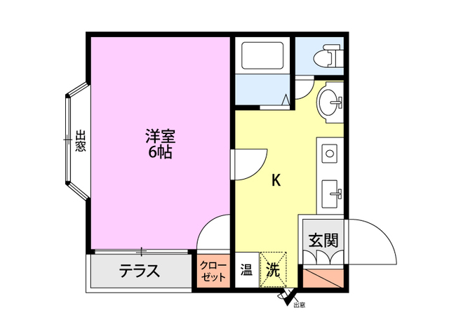 上所グリーンタウンC棟の間取り