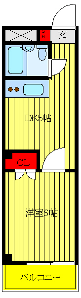 ロアール新大塚の間取り