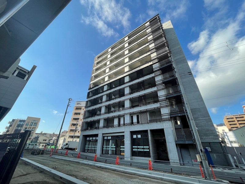 神戸市東灘区深江北町のマンションの建物外観