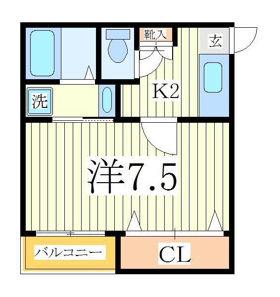 リブレア天王台の間取り