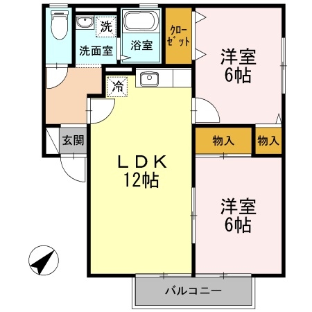 soniaA棟の間取り