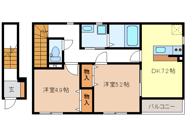 ラッキーコートの間取り