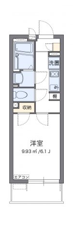 クレイノアンジュの間取り