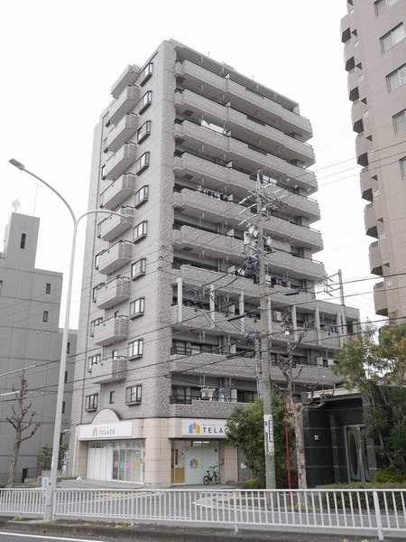 【クレスト石川橋の建物外観】