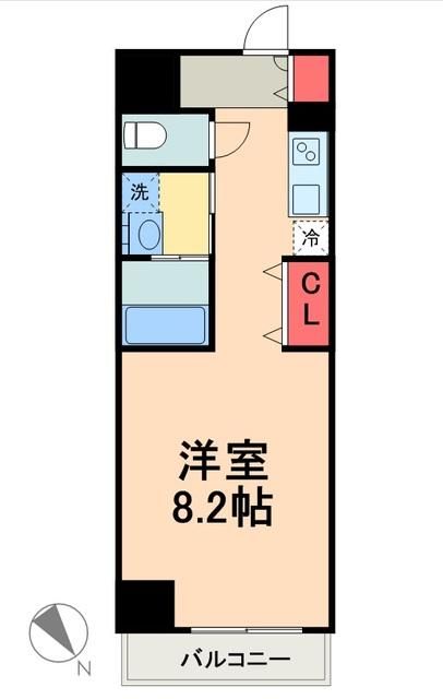 クレヴィスタ門前仲町グランの間取り