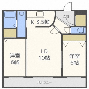 ミリオンスターヒルズの間取り