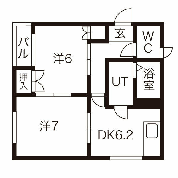 フェアリー 5番館の間取り