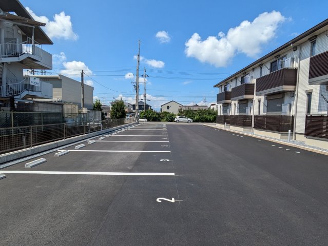 【Villa Ortensiaの駐車場】