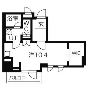 プライムメゾン大通公園の間取り