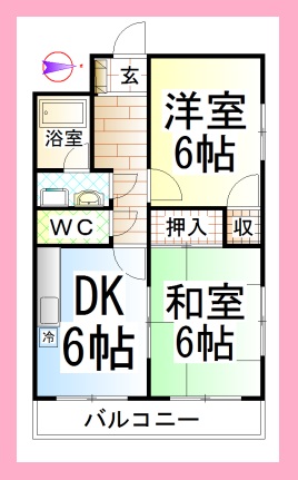 チャイルドシティＢの間取り