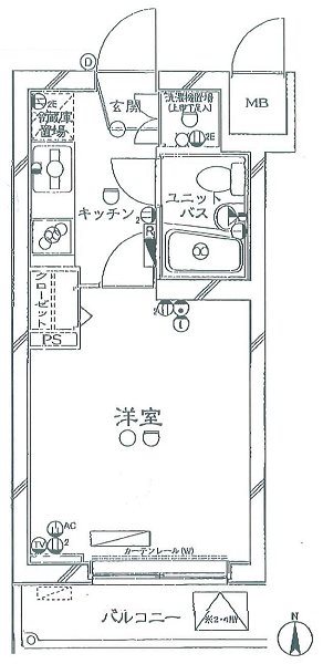 ルーブル新宿西落合IIの間取り