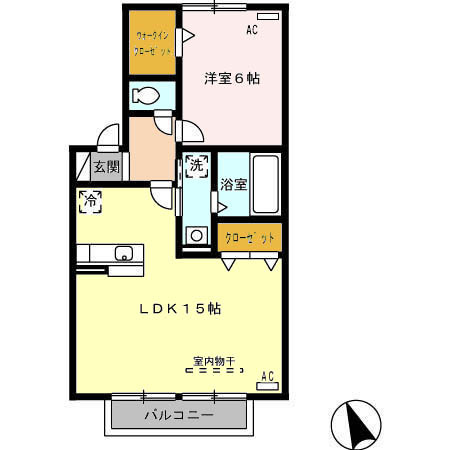 Ｄ－Ｒｏｏｍ大門の間取り