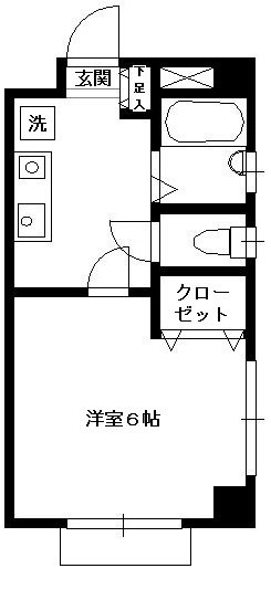 さいたま市南区南浦和のマンションの間取り